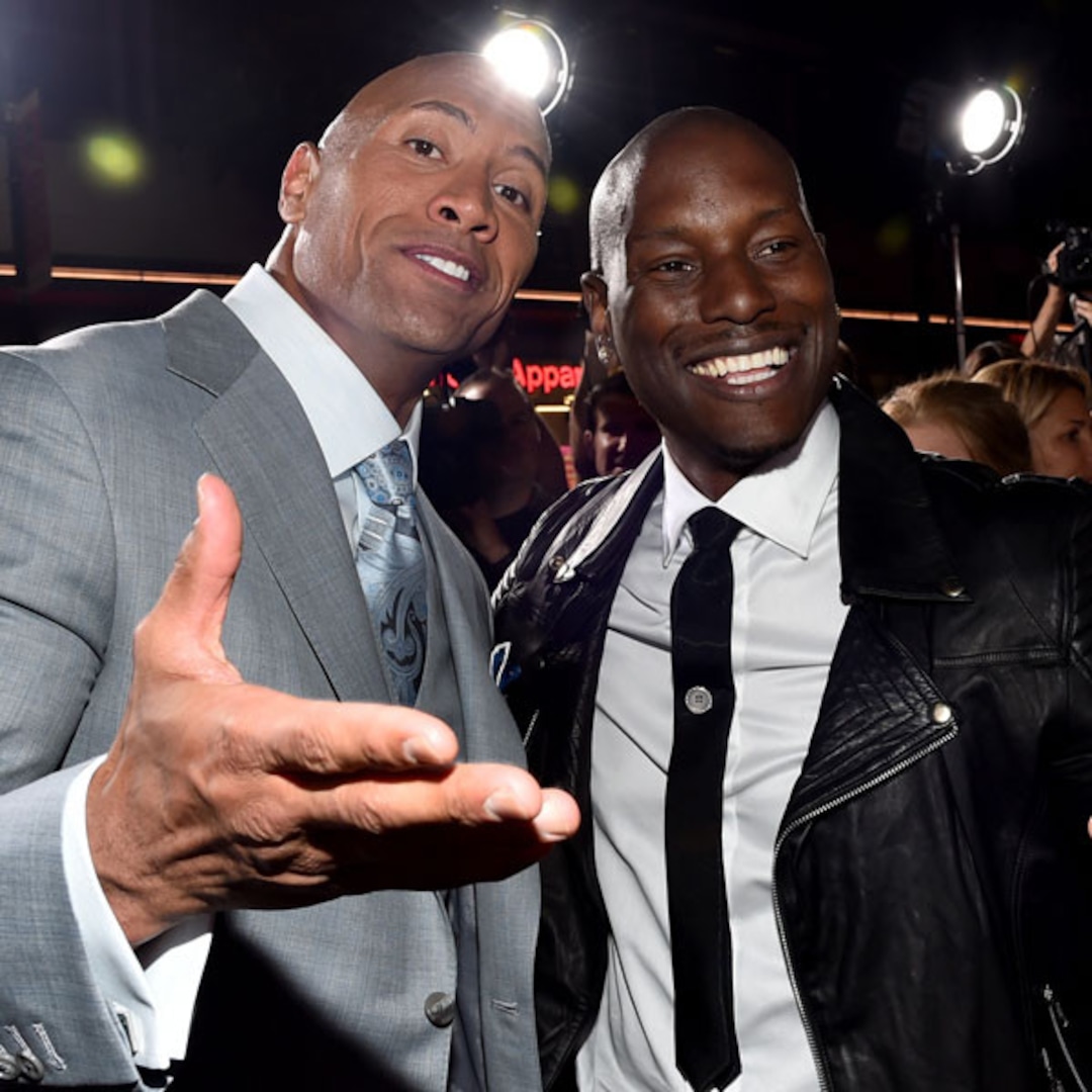 A Timeline Of Dwayne Johnson And Tyrese Gibson S Furious Feud E Online